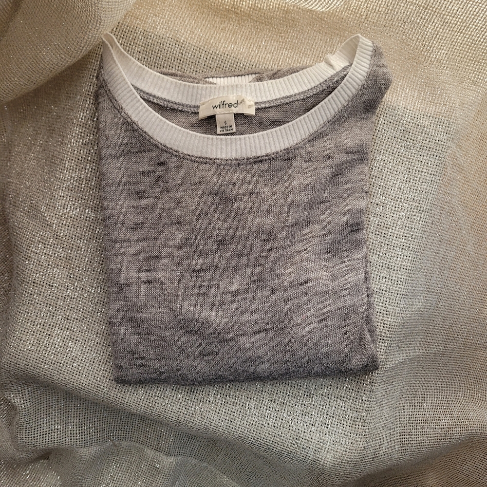 Wilfred grey knit